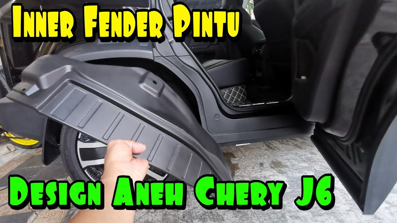 Cara Pasang Inner Fender Pintu Belakang Chery J6
