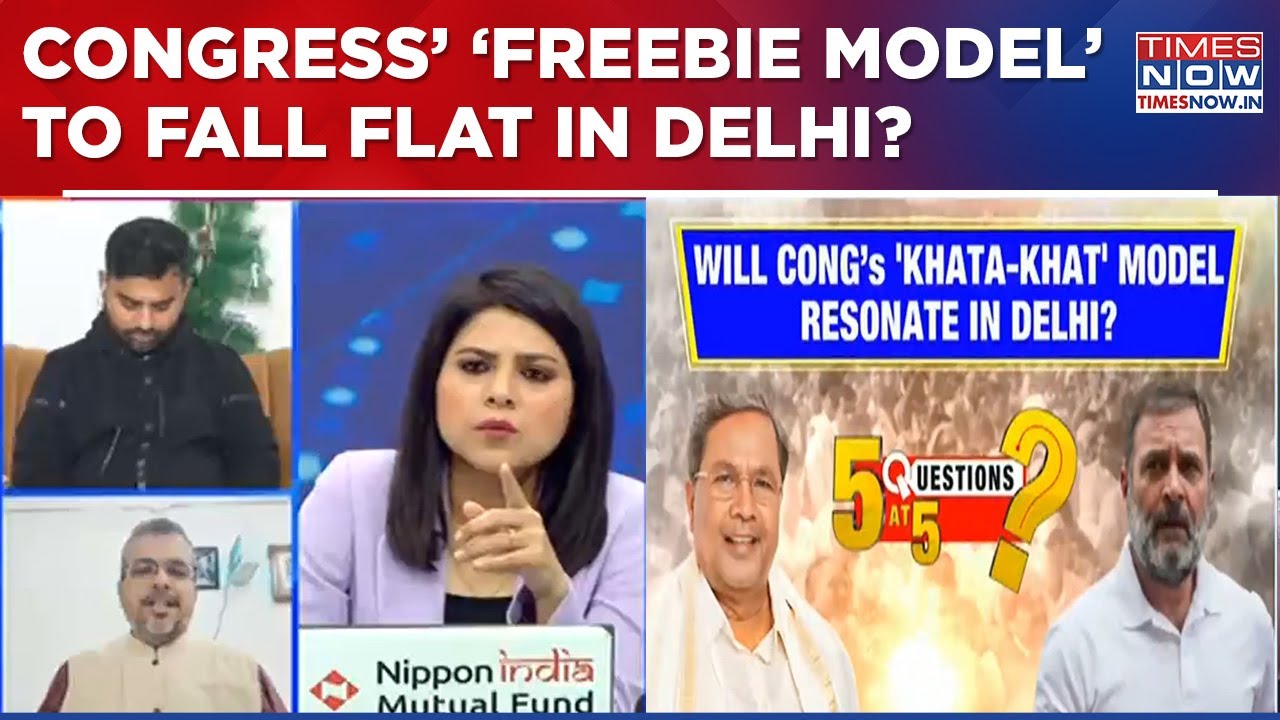 Congress Offers 'Freebies' Before Delhi Polls Despite Karnataka Woes, Will 'Freebie Model' Backfire?