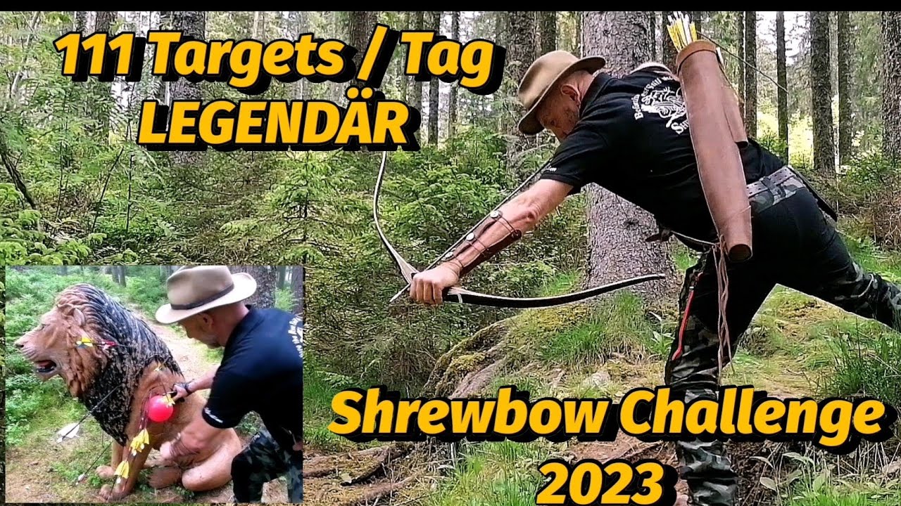 Shrewbow Challenge 2023. DAS TOP Bogen Event. EIN Bogen, EINE Klasse - EIN GEWINNER! Extreme Archery
