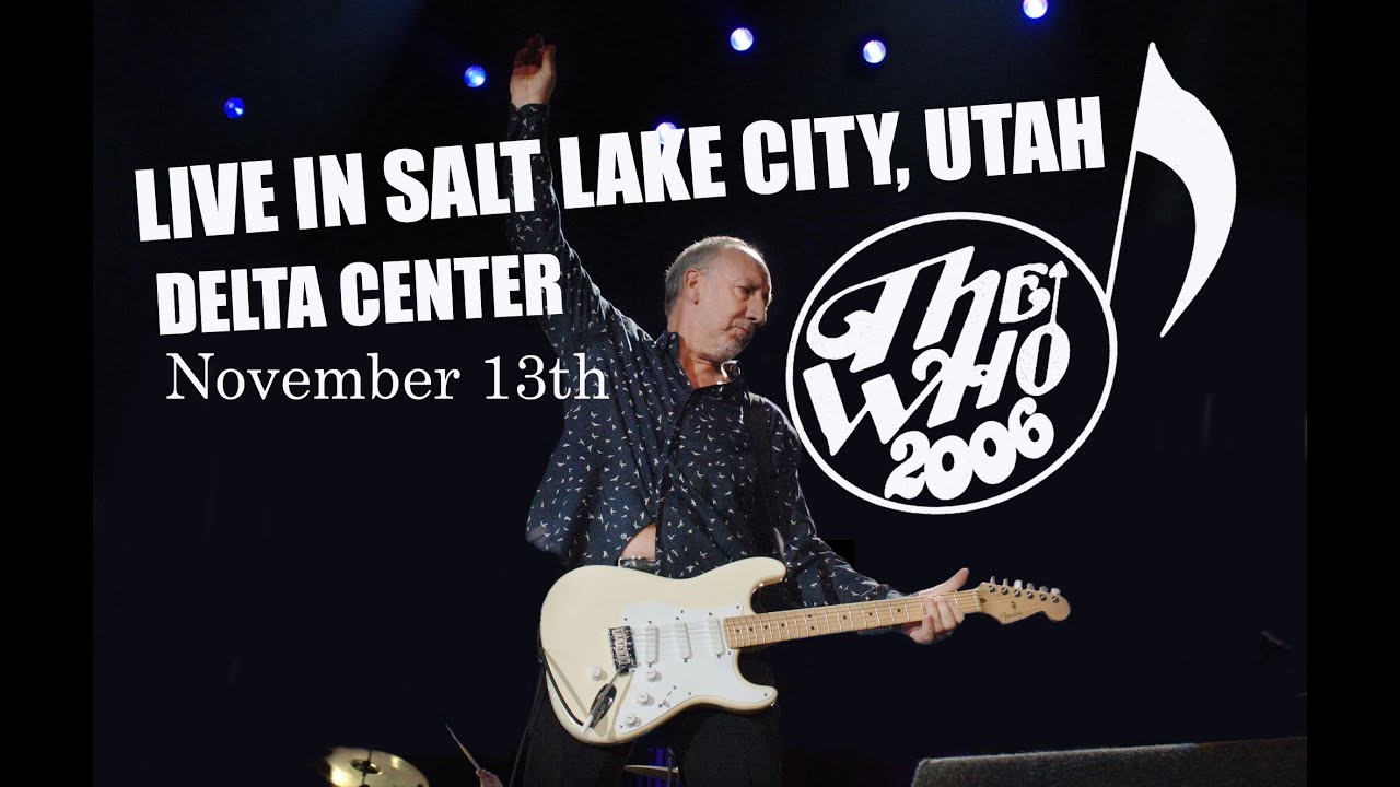THE WHO live at the Delta Center, Salt Lake City, Utah. November 13, 2006