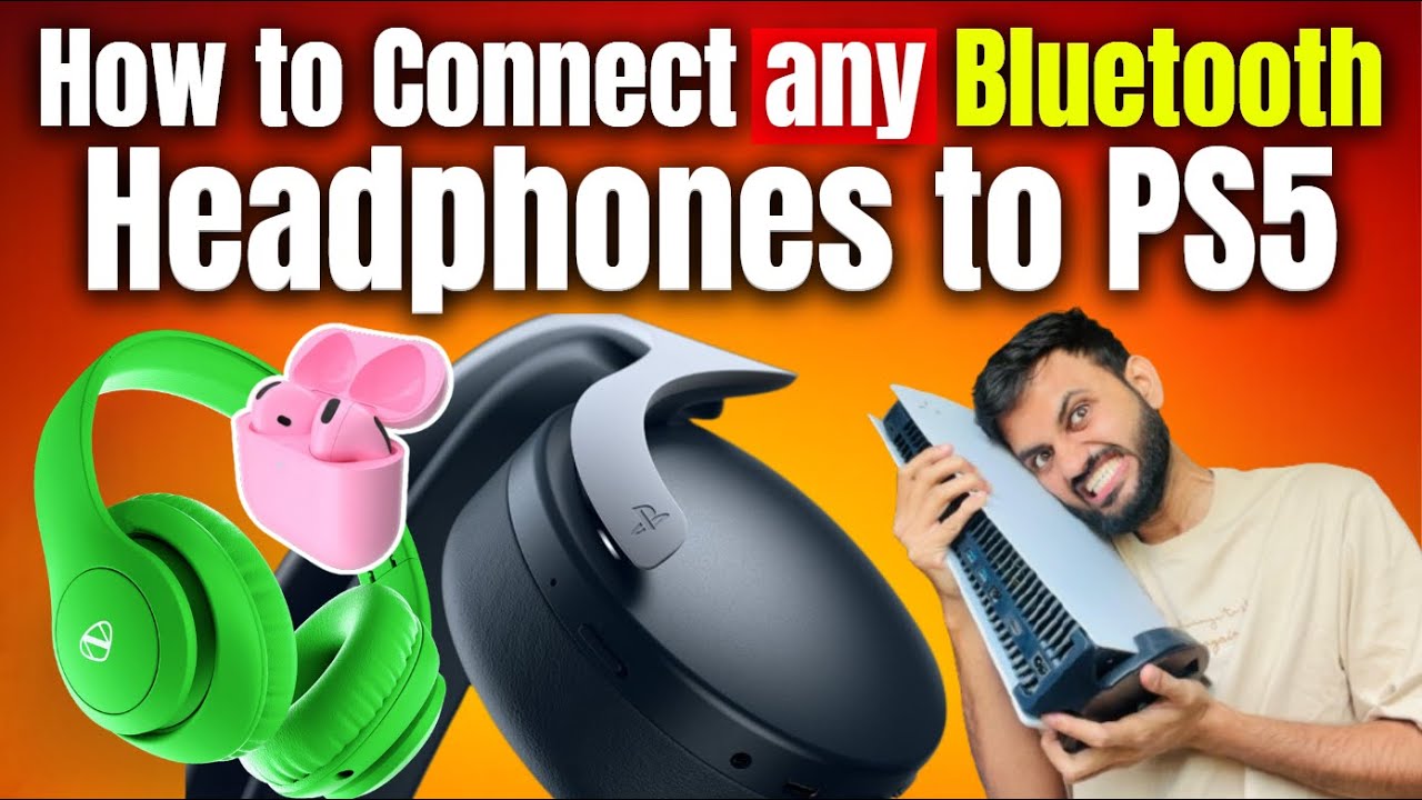 Как подключить любые Bluetooth-наушники к PS5 ⚡#ps5