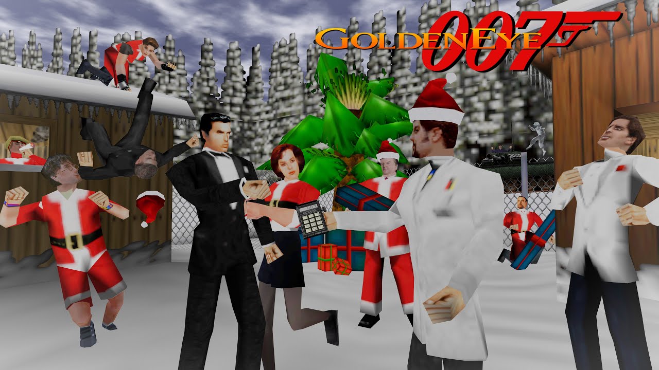 GoldenEye 007 N64 - Christmas Mods