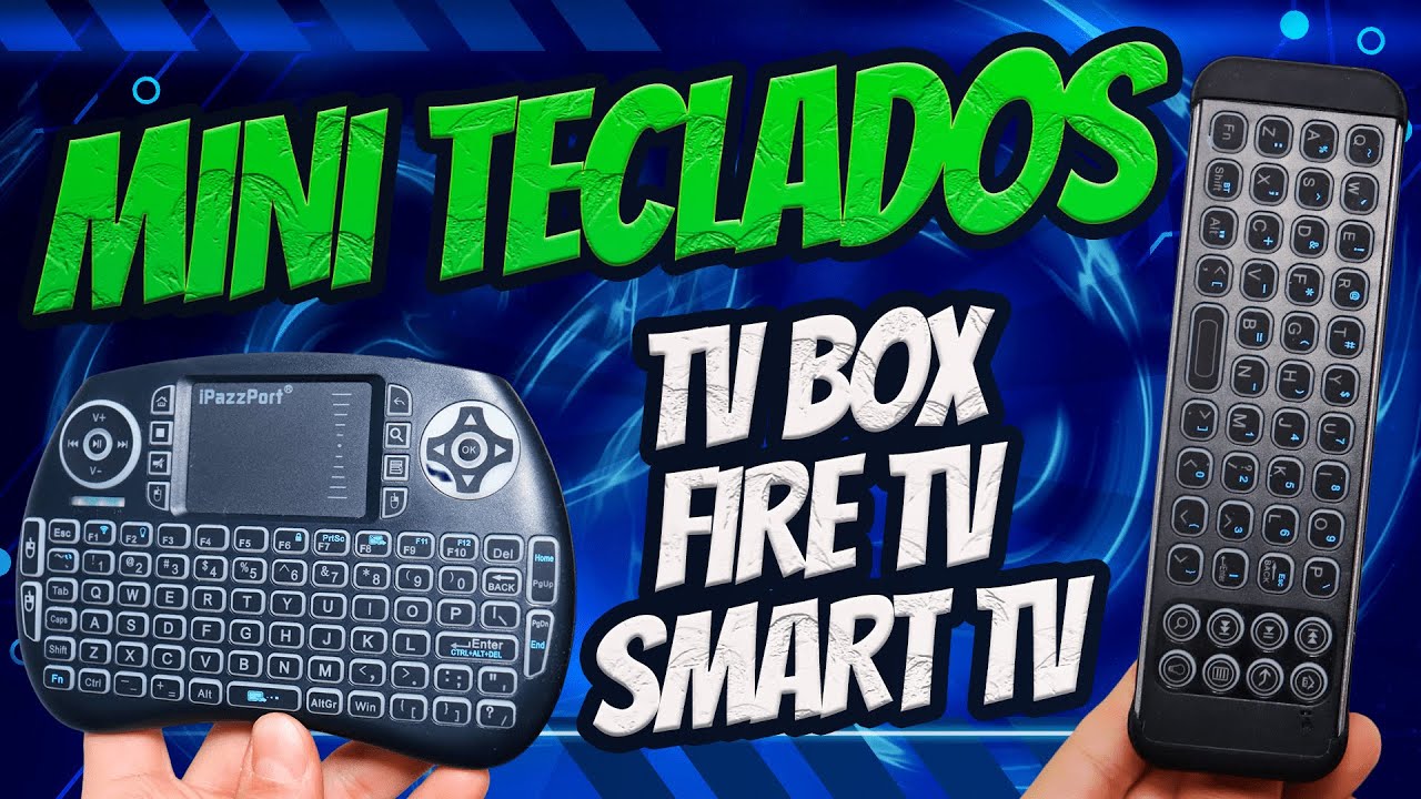 Mini Teclado Bluetooth e USB LED | TV Box, Fire TV, Smart TV, PC, Android