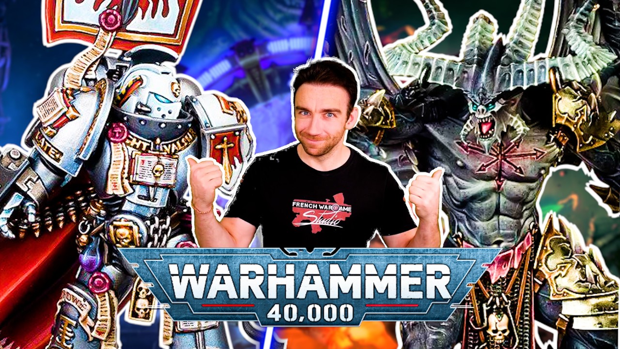Warhammer 40.000 - Démon VS Chevaliers Gris !