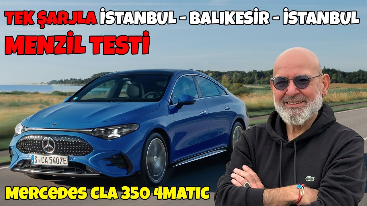 TEK ŞARJLA; İSTANBUL-BALIKESİR-İSTANBUL ➡️ MERCEDES CLA 350 4MATIC MENZİL TESTİ