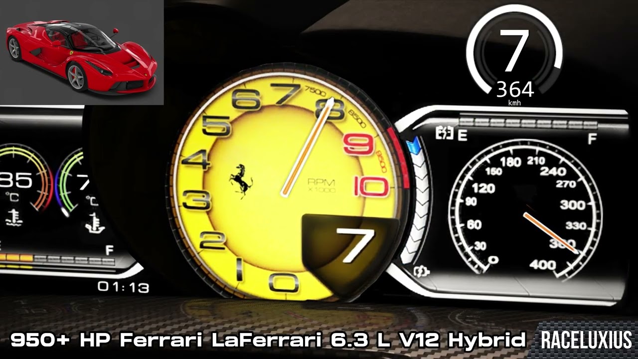 How fast is Ferrari LaFerrari Top Speed?