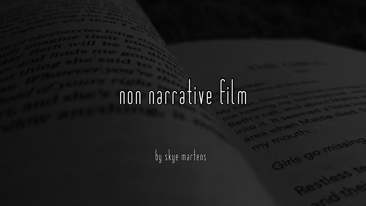 my non narrative film