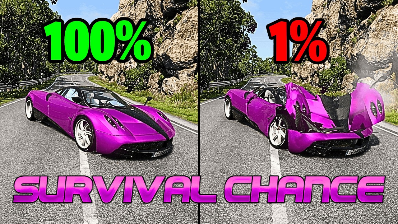 Realistic Survival Chance Crashes #271 | BeamNG.drive