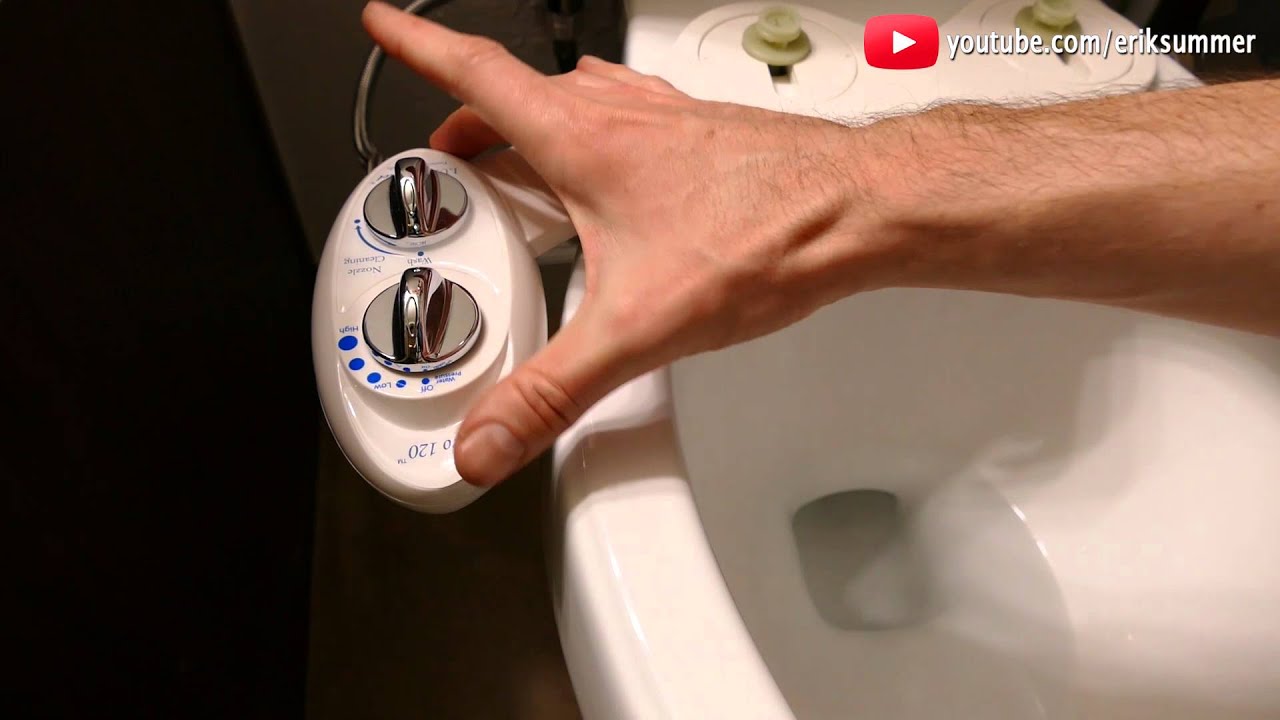Use a Bidet for a cleaner BUTT! Work on ANY Toilet! Benefits, installation, and review!
