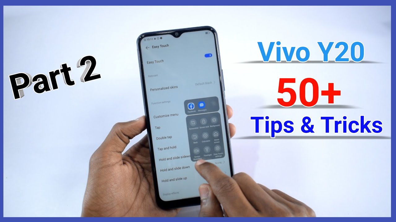 Vivo Y20 Tips And Tricks - Top 50+ Hidden Features | Part 2