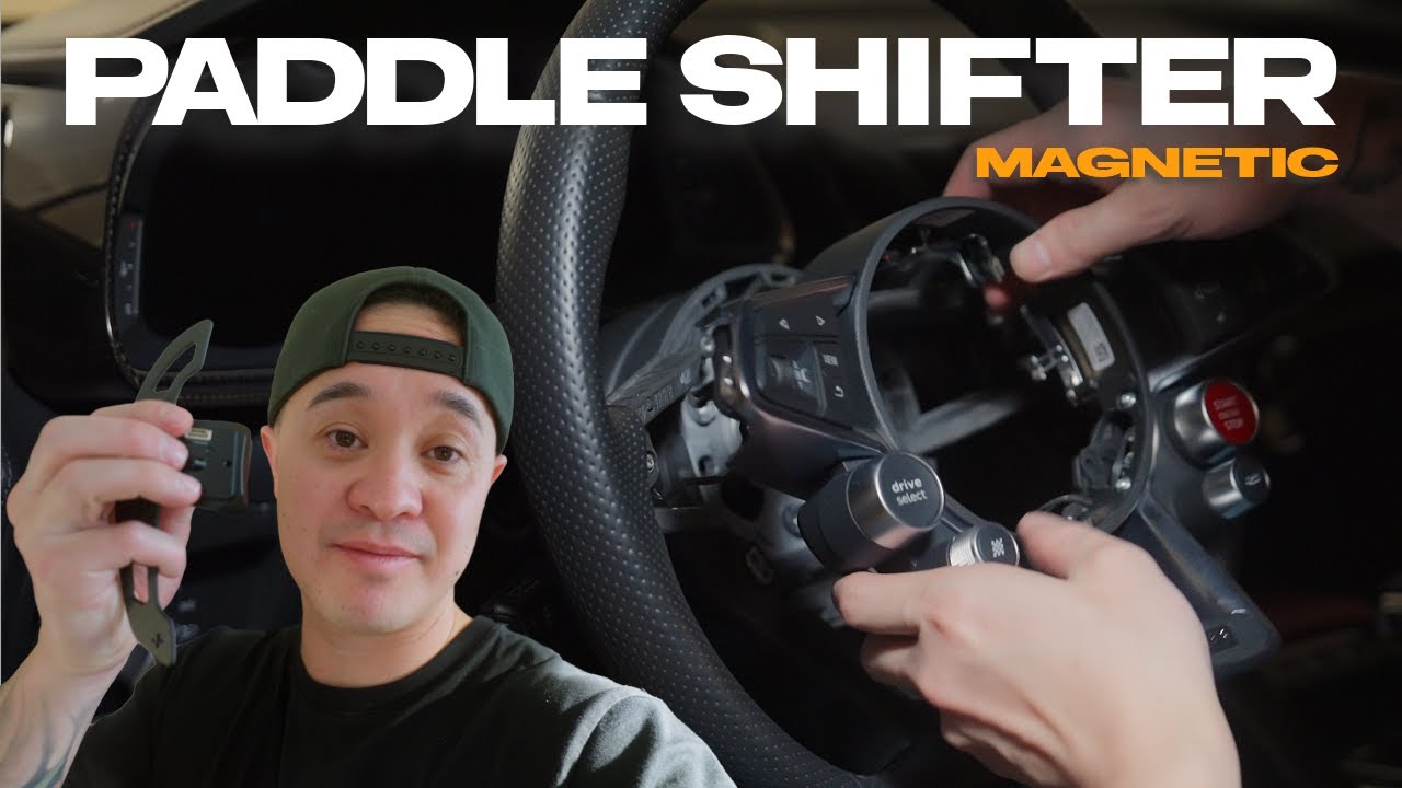 I Installed Magnetic Paddle Shifter In My R8… WOW