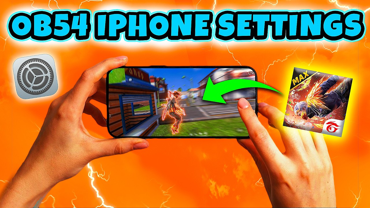 Free Fire OB54 iPhone Best Settings for 97% Headshots | iPhone DPI Free Fire