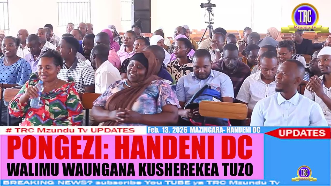 MKUU WA SHULE AHAIDI MAKUBWA KUELEKEA MITIHANI YA TAIFA 2026 HANDENI DC