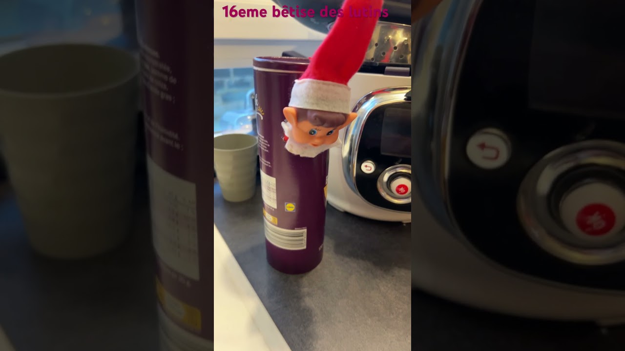 16eme b&ecirc;tise des lutins farceurs #love #merrychristmas #noel #diy #davs #lutin