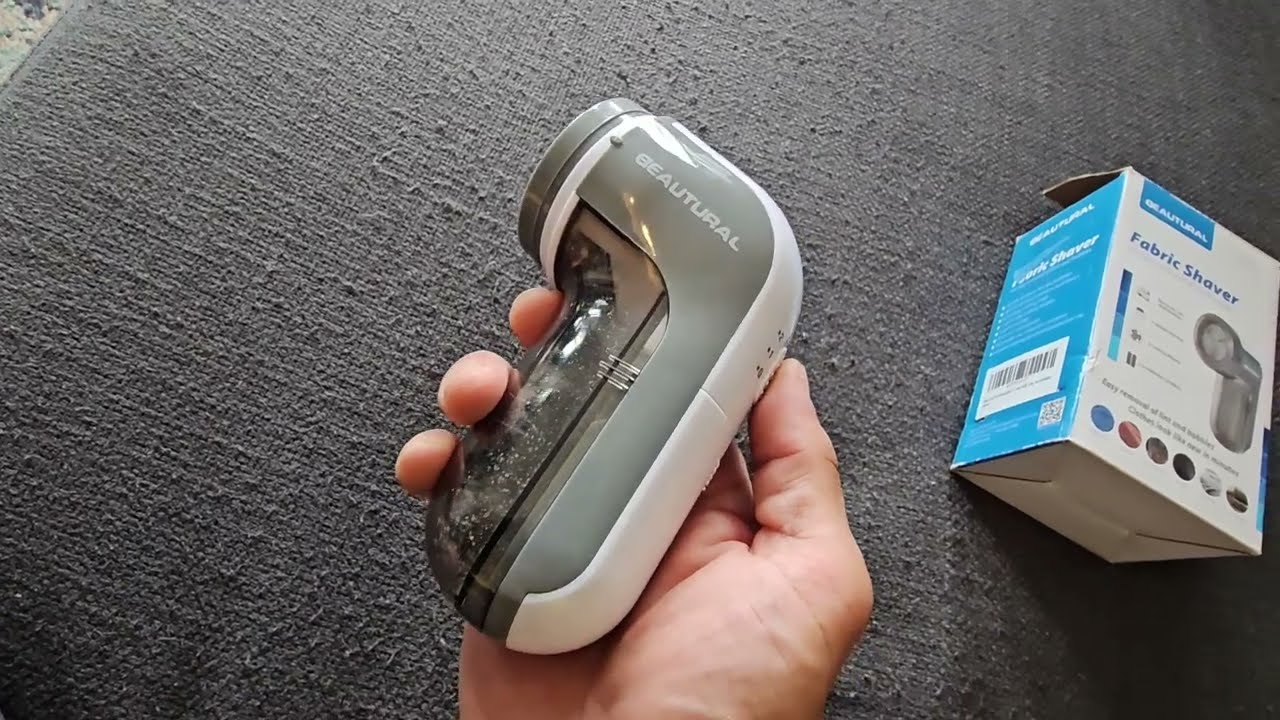 This Fabric Shaver does wonders to our couch