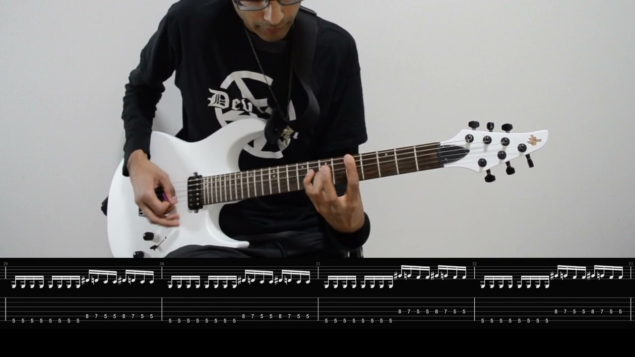 Funeral Mist - Across the Qliphoth *WITH TABS* | Guitar Riff Lesson