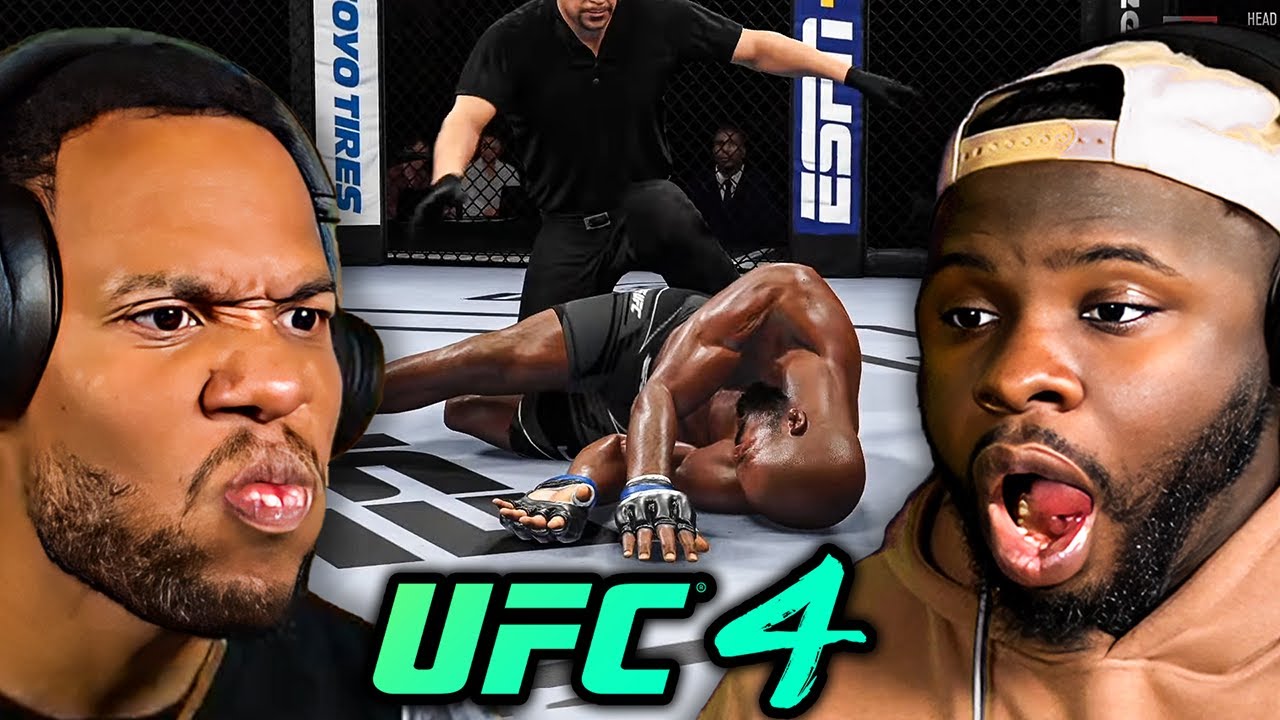 RDC PLAY UFC 4 FOR THE FIRST TIME