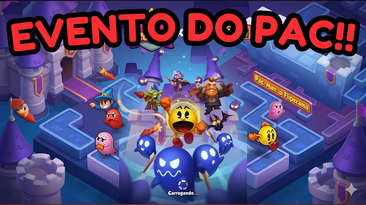 RUSH ROYALE - EVENTO DO PACMAN!! DICAS COMO FUNCIONA!!
