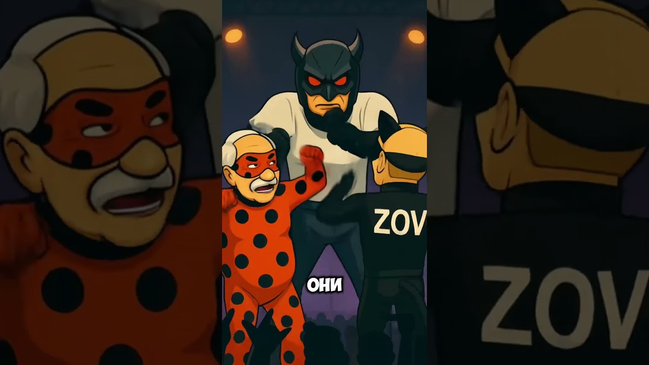 Леди Бульба И Супер Зов Макан #ледибагисуперкот #ледибаг #miraculous #путин #лукашенко #зеленский