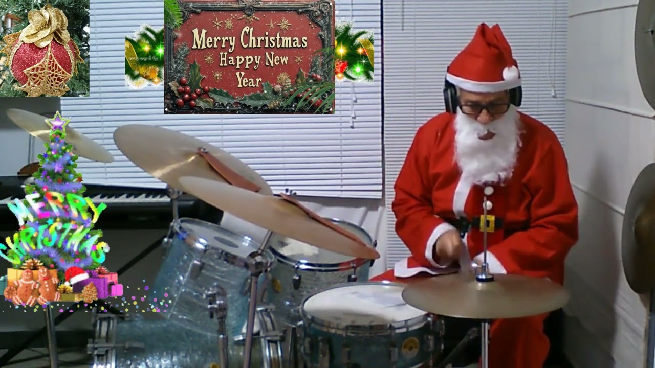 Bobby Helms - Jingle Bell Rock - Cover drum di Vincenzo Pugliese.