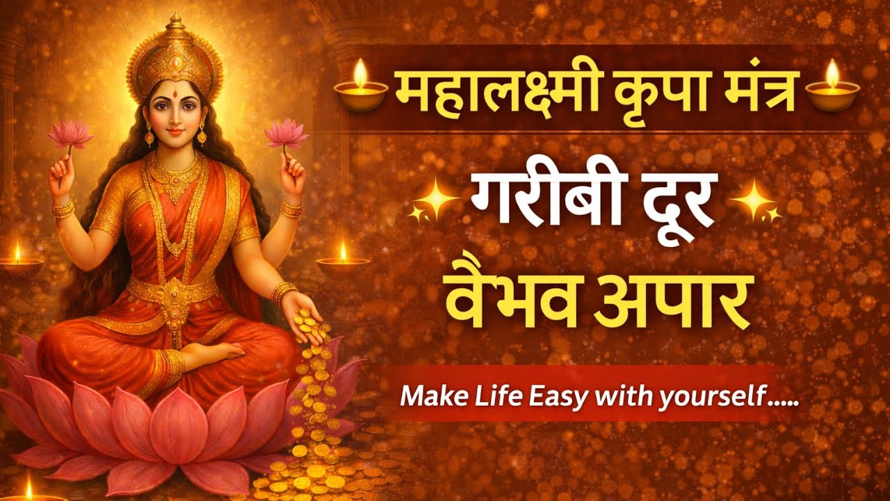 💰 महालक्ष्मी मंत्र जाप | आर्थिक संकट दूर करने का दिव्य उपाय#लक्ष्मीध्यानमंत्र#धनप्राप्तिमंत्र#Viral