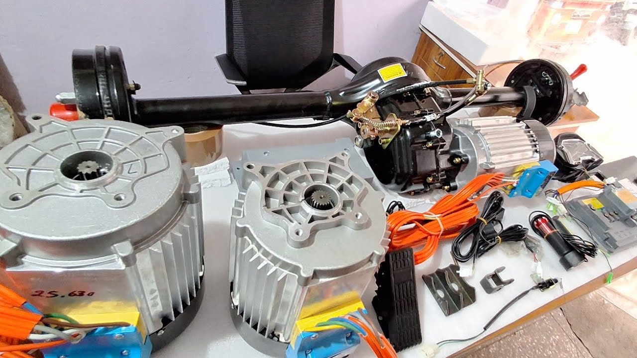 72V 8KW TO 84V 15KW PMSM DATAI MCD KIT REVIEW