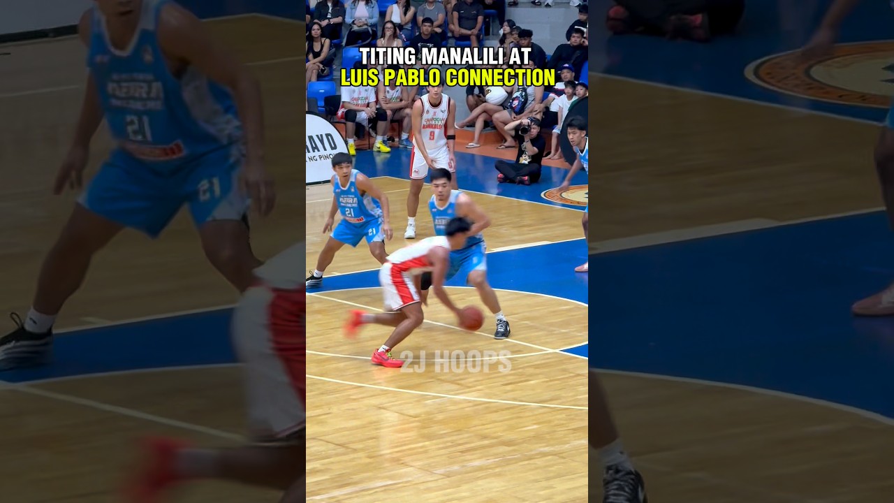 Luis Pablo at Titing Manalili Connection ang dalawang Future star ng Gilas #basketballhighlights