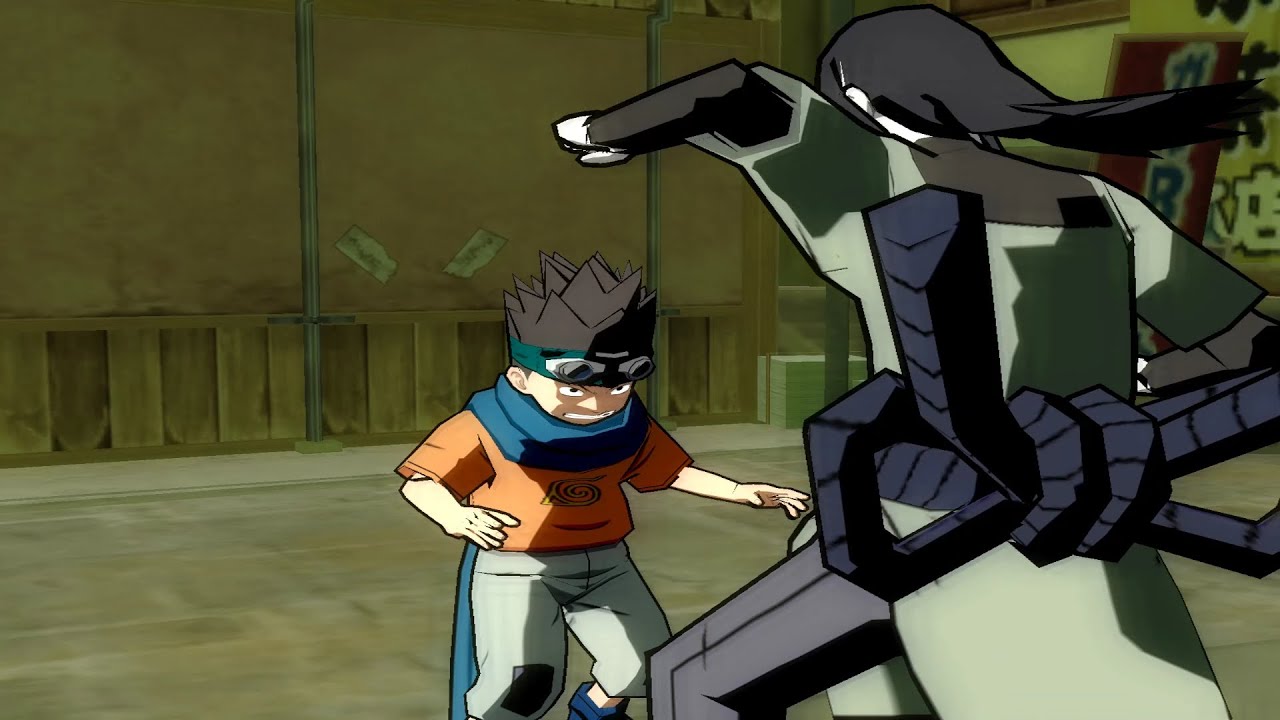 Konohamaru VS Orochimaru (INSANE) - Naruto Shippuden Ultimate Ninja 4