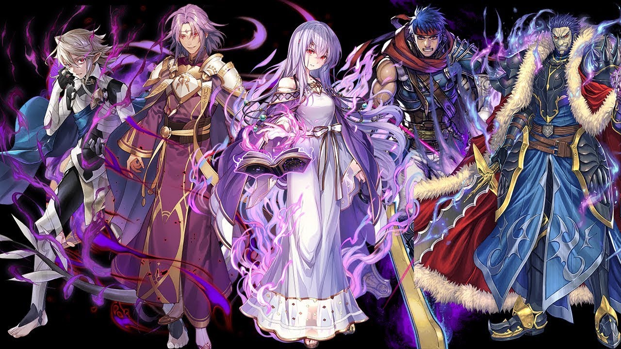 Fire Emblem Heroes: Voice Clips - Dark Burdens (Corrin(M), Lyon, Julia, Ike, Ashnard)