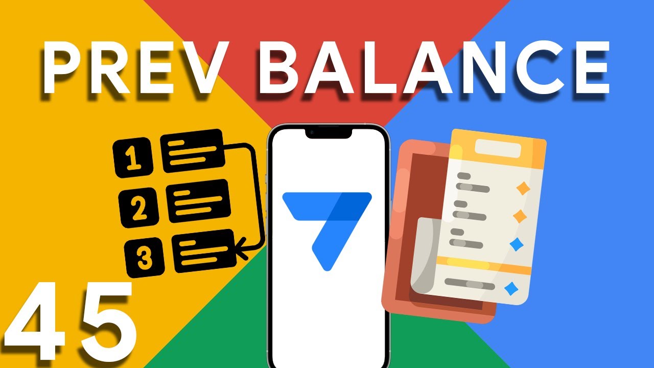 Appsheet Эпизод 45: Как вести текущий баланс ваших транзакций.