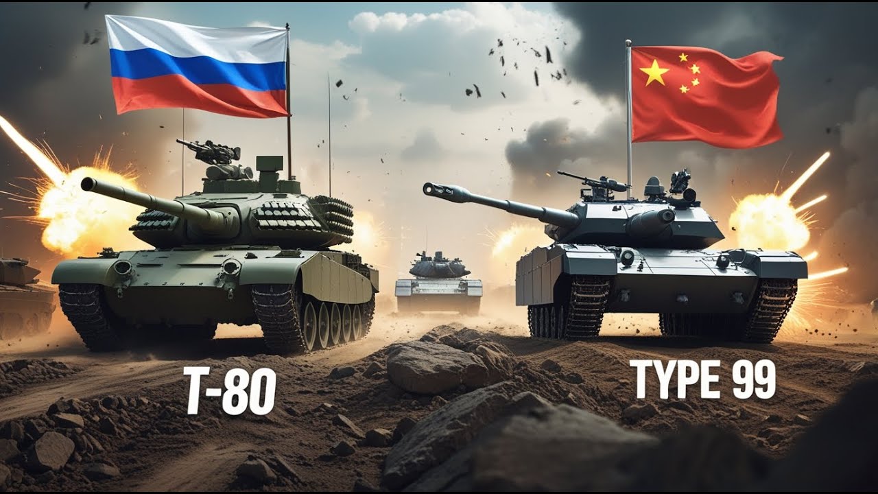 Type 99 против Т-80: технологии будущего против проверенной классики