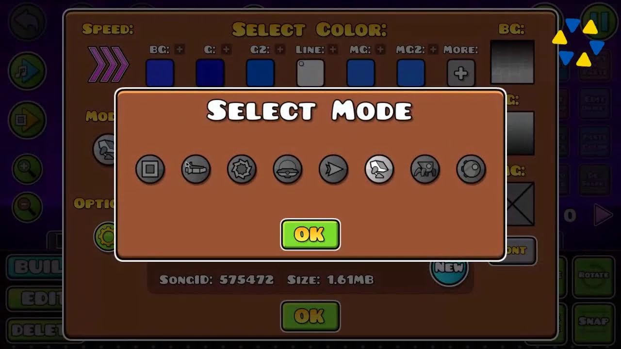 Playing geometry dash give me a game id