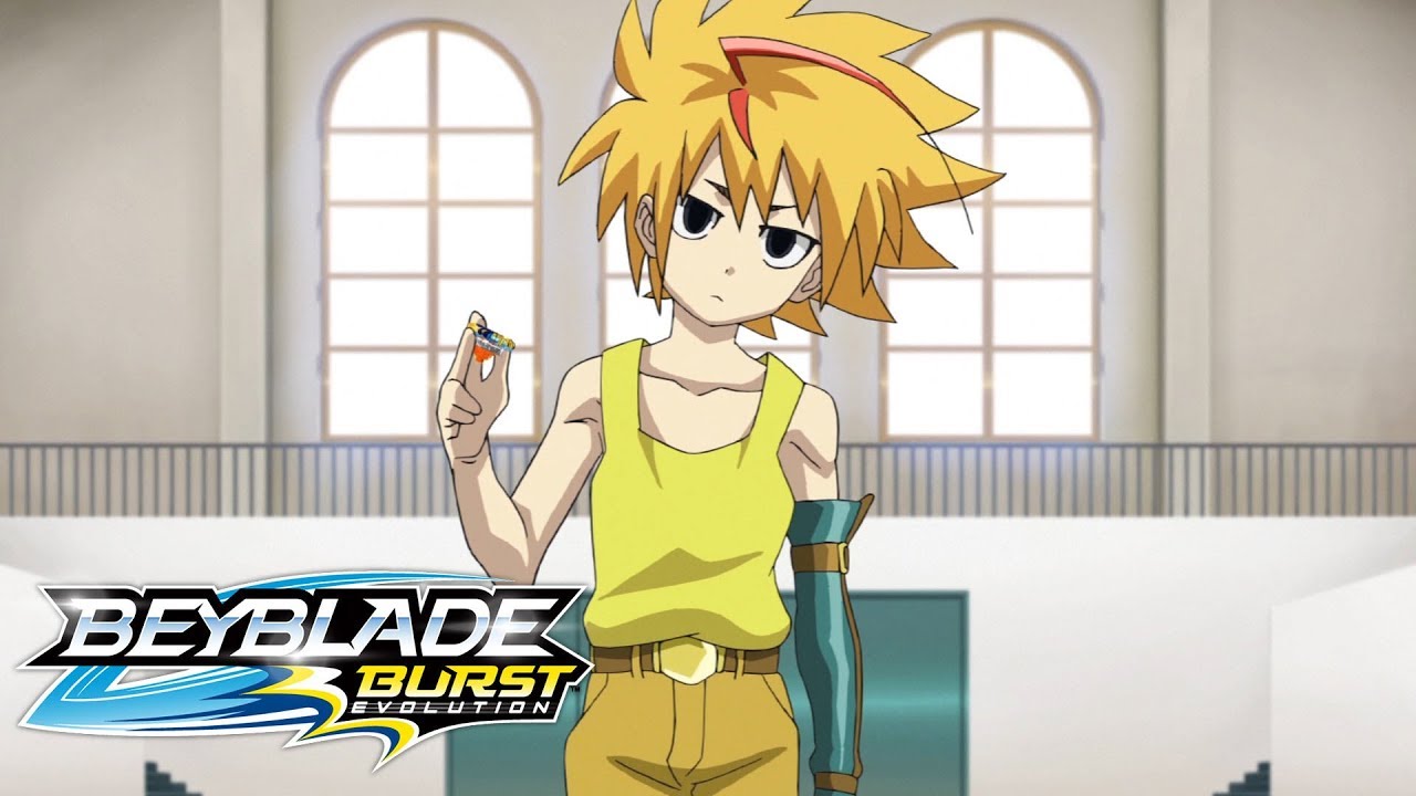BEYBLADE BURST EVOLUTION Episode 3: Drain Fafnir! Winding Up!