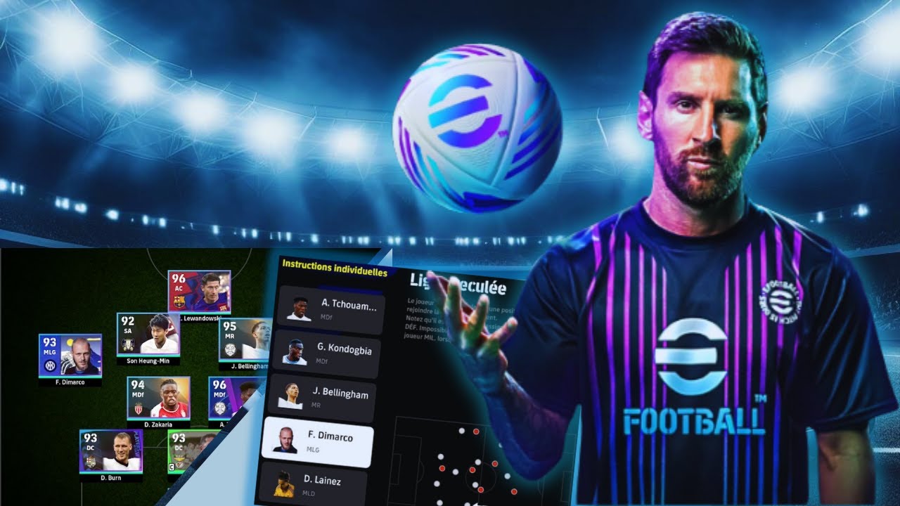 eFootball 2024 : Formation 3 Défenseurs