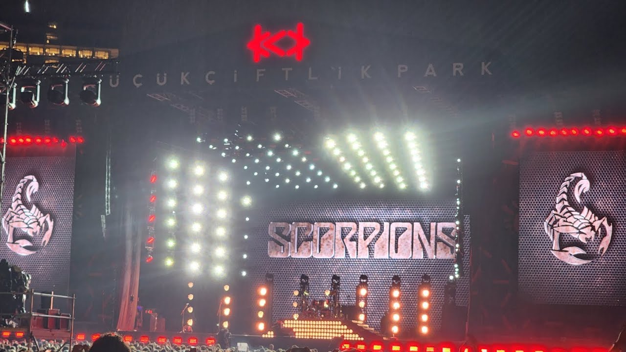 Scorpions - Love at First Sting Albümünün 40. yıl İstanbul konseri -  23 Mayıs 2024
