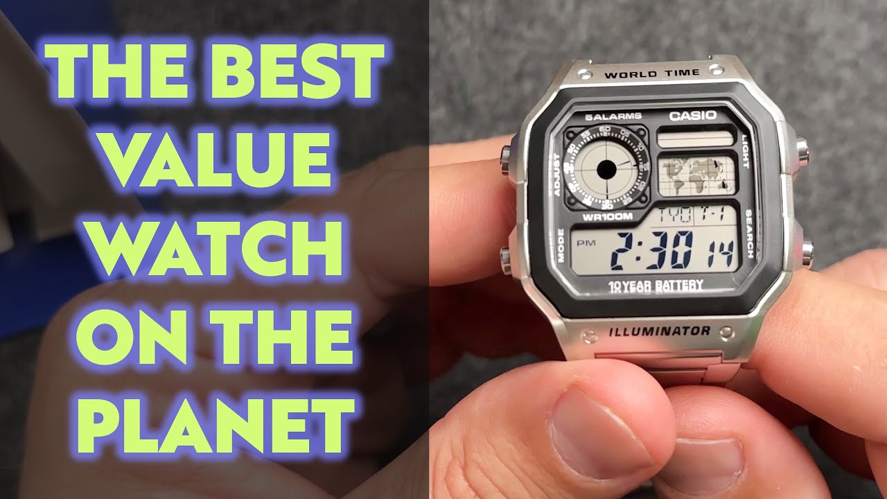 Casio AE-1200WH (Casio Royale) &mdash; потрясающее предложение по соотношению цены и качества