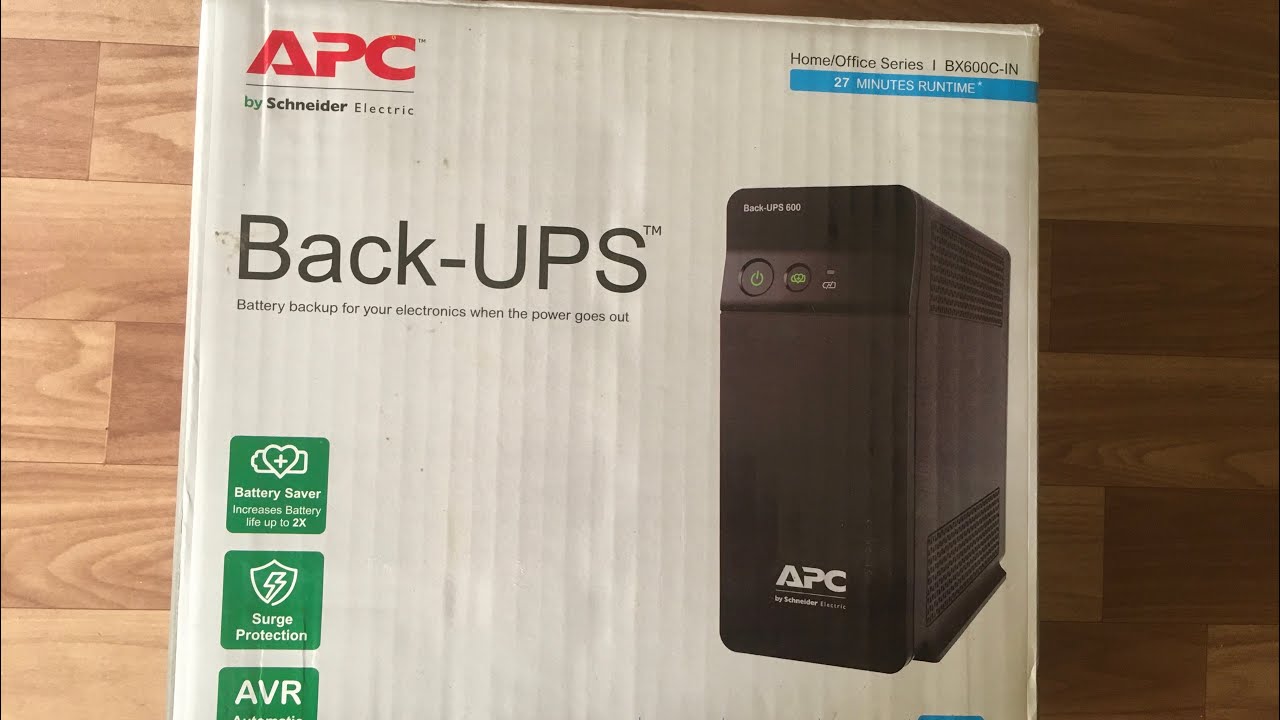 APC UPS BX600C-IN UN BOXING