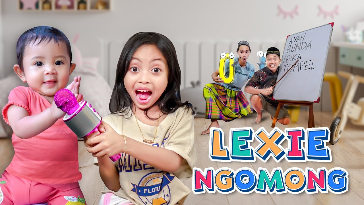 BAYI LEXIE PERTAMA KALI BISA NGOMONG | LEIKA AYAH TOMPEL YANG NGAJARIN