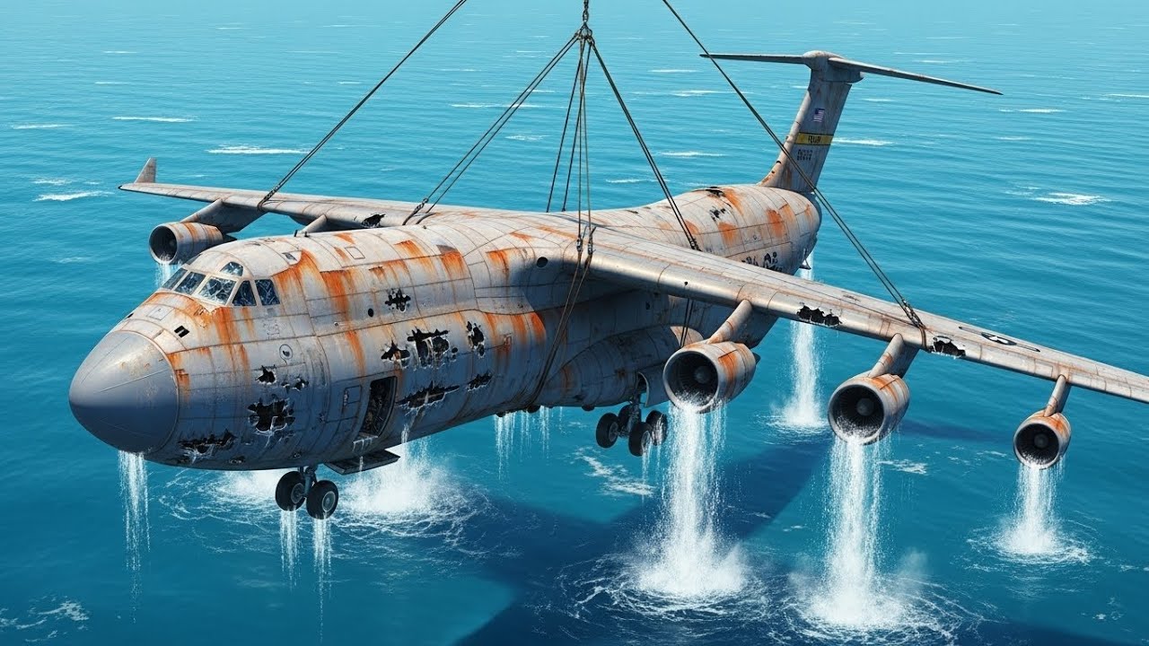 Salvaging, and Restoring the Legendary Boeing C-17 Globemaster III Lost for 30 Years in the Atlantic
