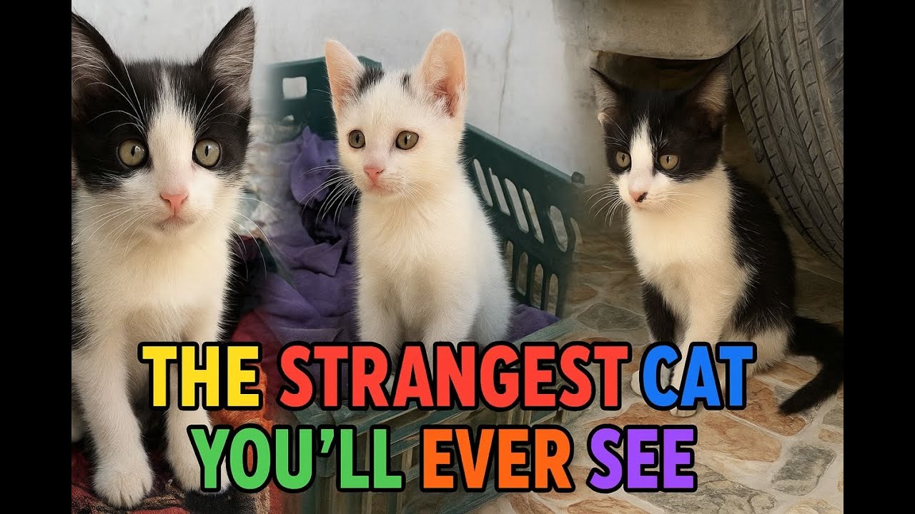 The Strangest Cat You’ll Ever See Funny Cat Moments