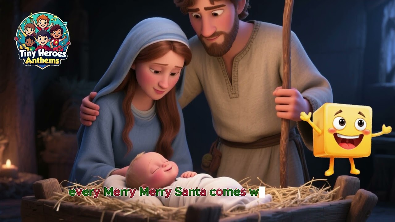 🎄 Baa Baa Baa Christmas! 🐑 | Fun Christian Christmas Song for Kids | Tiny Heroes Anthems