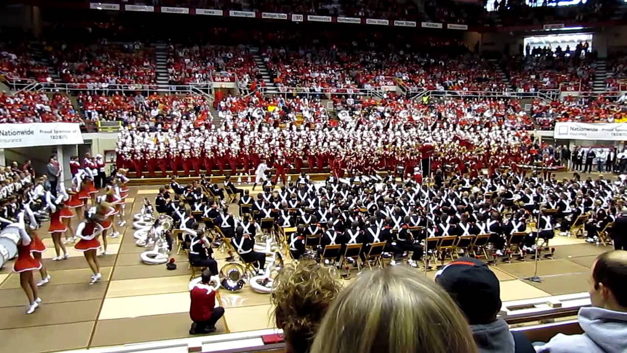 Indiana University Marching Band Sing Sing Sing at OSUMB Skull Session 11 5 2011 at Ohio State