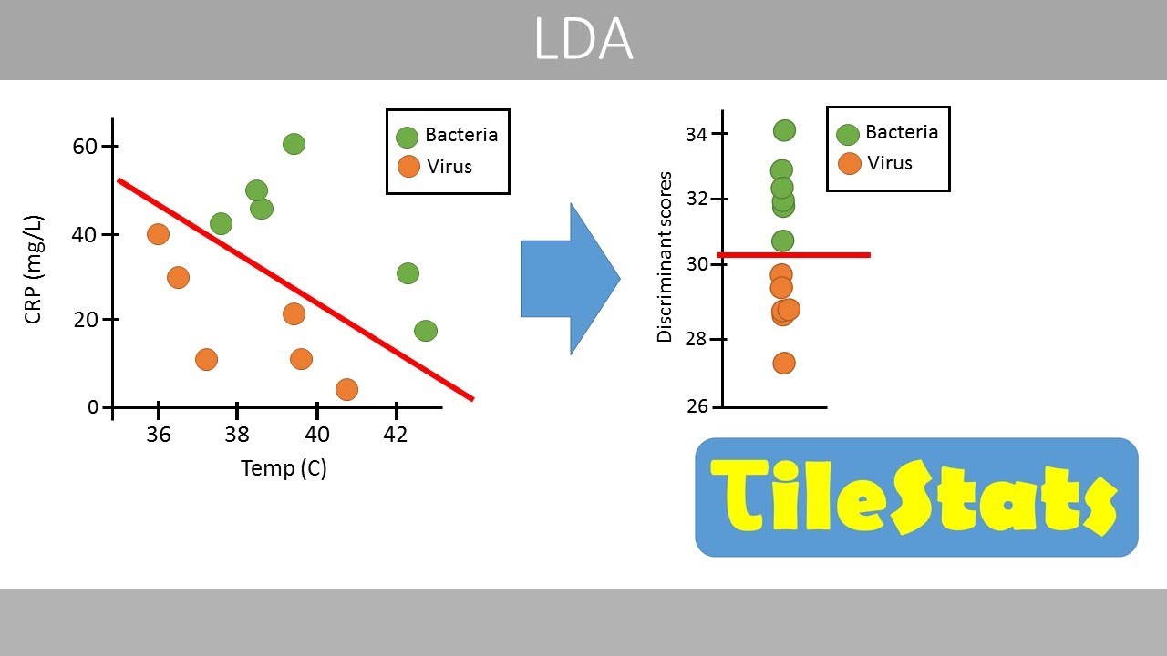 Linear discriminant analysis (LDA) - simply explained