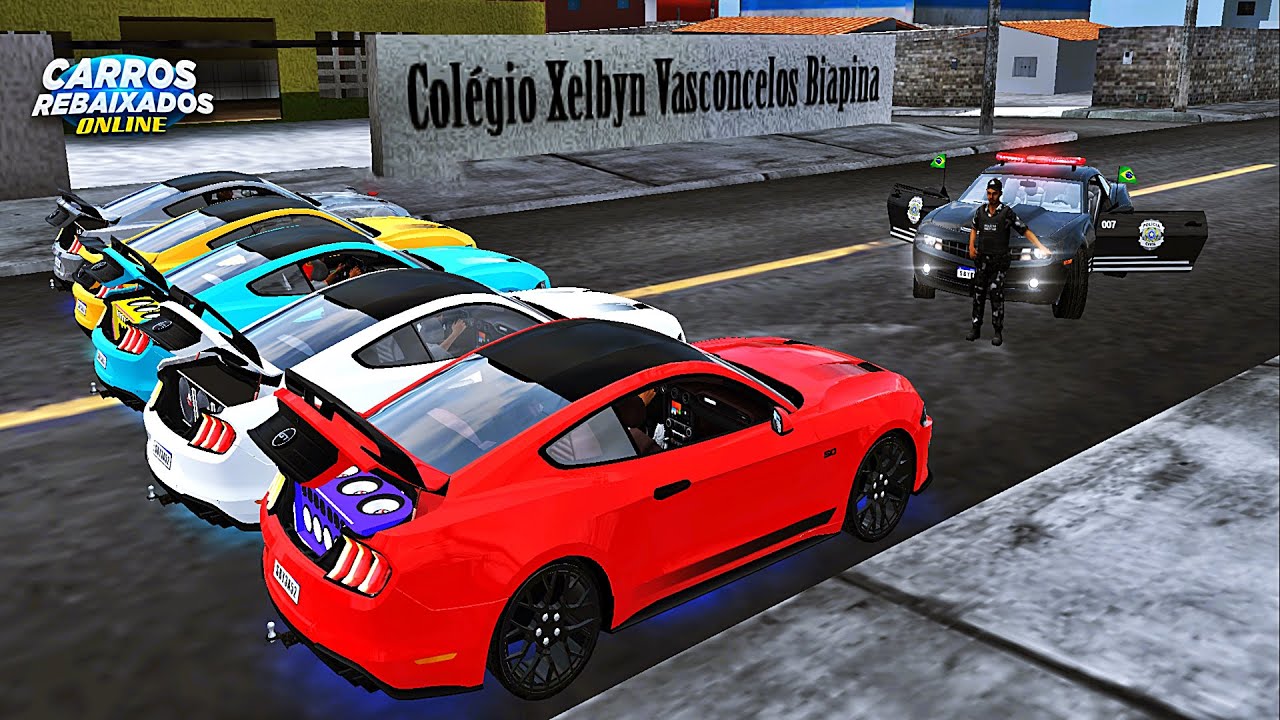 CARROS REBAIXADOS ONLINE | ROLE DOS ALUNOS DE MUSTANG DO VELOZES E FURIOSOS E CHEGOU AS VT !