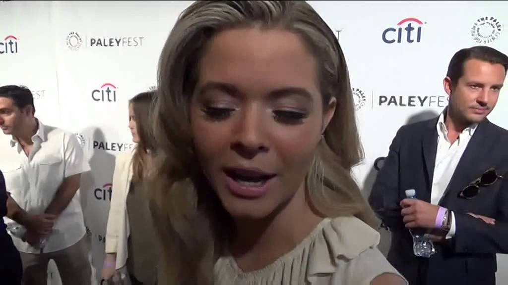 Lucy Hale and Sasha Pieterse Talk Pretty Little Liars