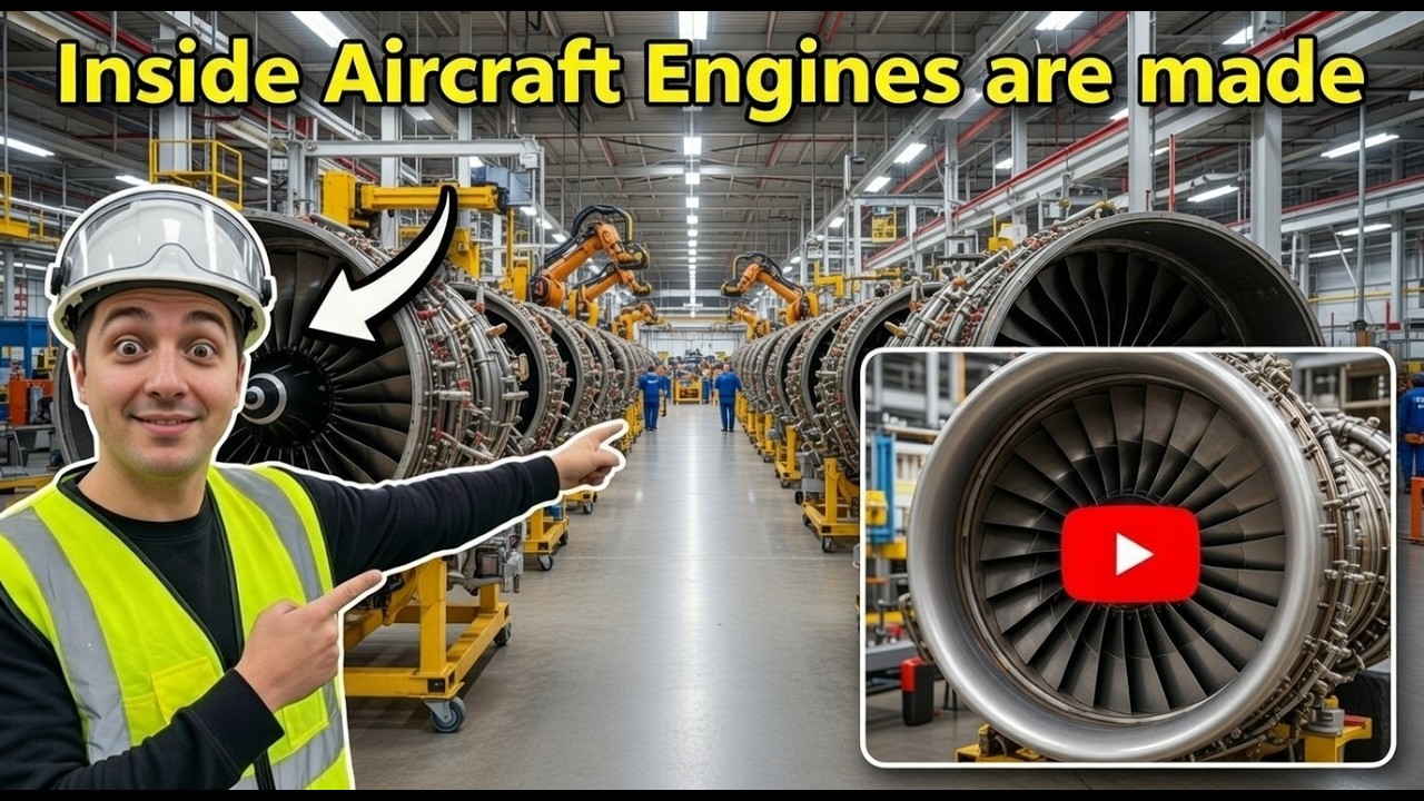 Inside a $30 Million Aircraft Engine Factory
