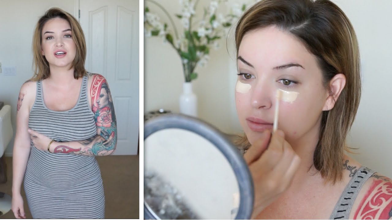 6 Min. Mommy Makeup ♡ Outfit | GRWM