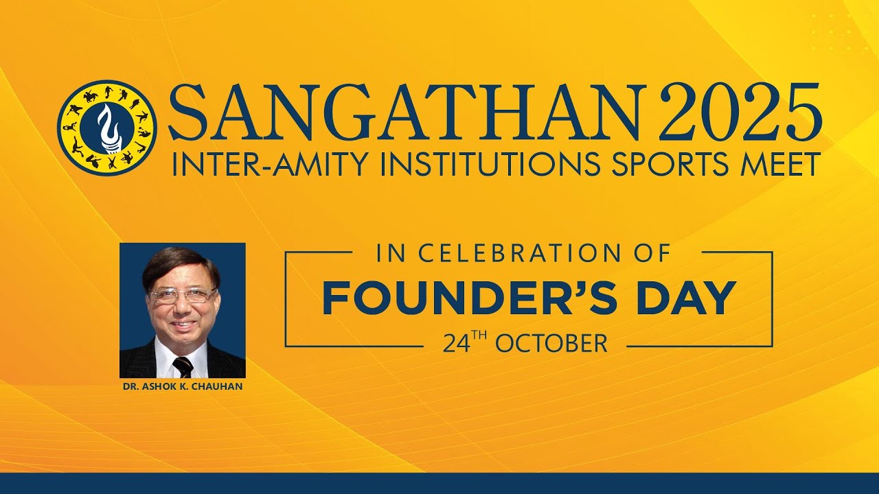 THE INAUGURAL CEREMONY OF THE 26TH INTER AMITY INSTITUTIONS SPORTS MEET  SANGATHAN’ 2025