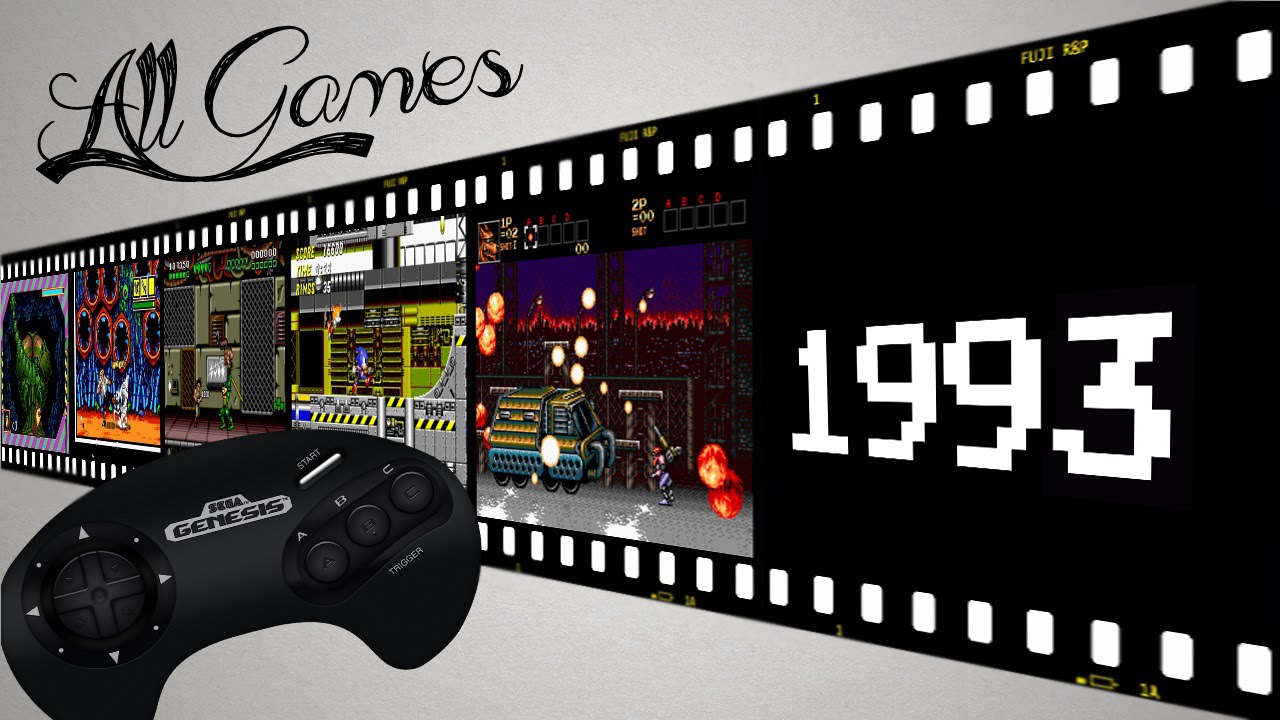 Все игры на Sega Mega Drive / All Games Sega Genesis [1993] (6/10)