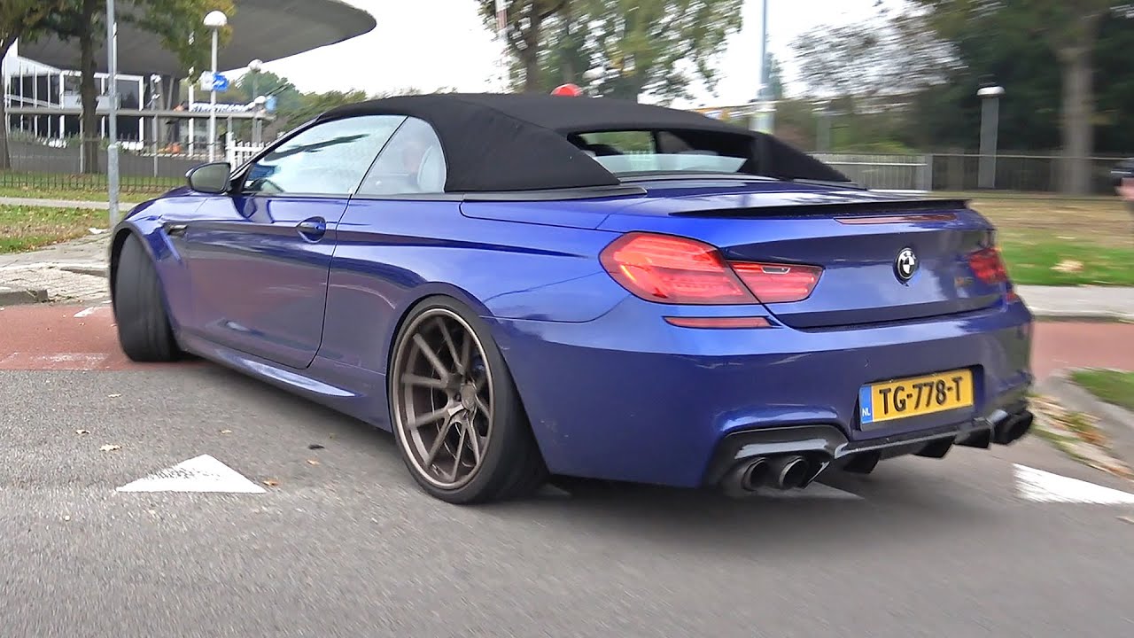 BMW M6 F12 with Akrapovic Exhaust! Lovely Sounds & Accelerations!